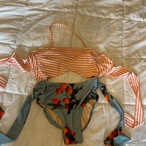 Albion Womens Island Hopper One-Piece Cut Out Swimsuit